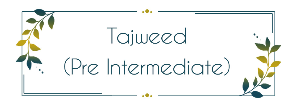 Practical Tajweed - Pre Intermediate